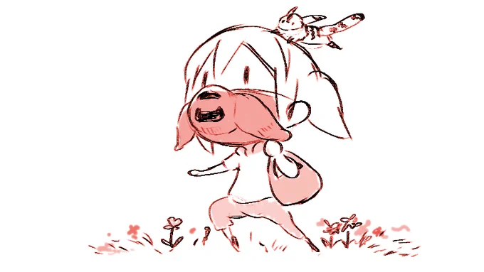 さいきんあんまりうんどーしてなくて たいりょくがやばやばだから あさんぽはじめました(きのうからつづけー 