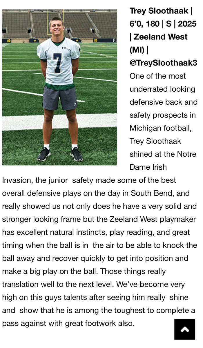 Thank you <a href="/sixstarfootball/">Six Star Football | PLUS+</a> for the write up!