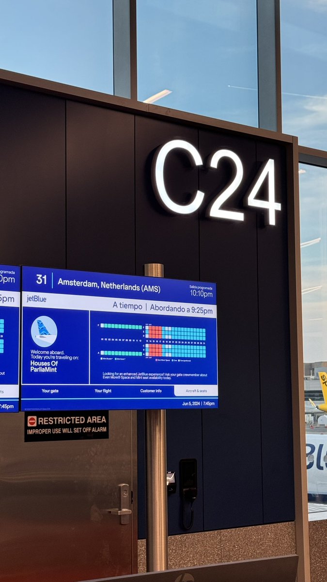 It’s a new destination for us! ☺️💙
Flying <a href="/JetBlue/">JetBlue</a> transatlantic Mint for the first time!
Squeeeeee!!!!!!!