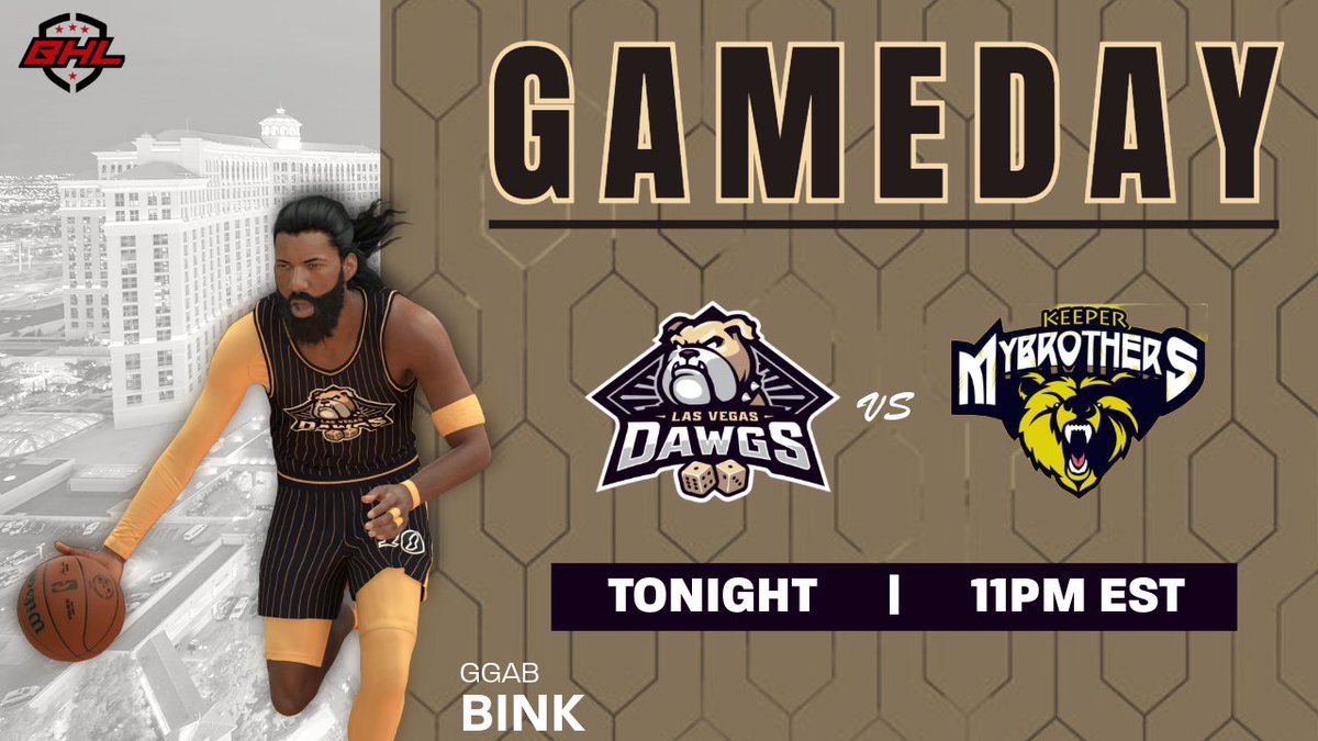 📢GAMEDAY📢

<a href="/OfficialBHL_/">BHL League🔴</a> matchup vs <a href="/KeepMyBro/">MBK</a> 
⏰11pm est
🔗twitch.tv/yeynot2k

Starting Lineup
<a href="/yeynotgaming/">LVI YEY</a> 
<a href="/Bink_GGAB/">Bink🖤</a> 
@NineONB 
<a href="/WavvyABot/">BIGGWAVVYx</a>
<a href="/BranBran_Online/">Bran Cook Em Up ‼️</a>