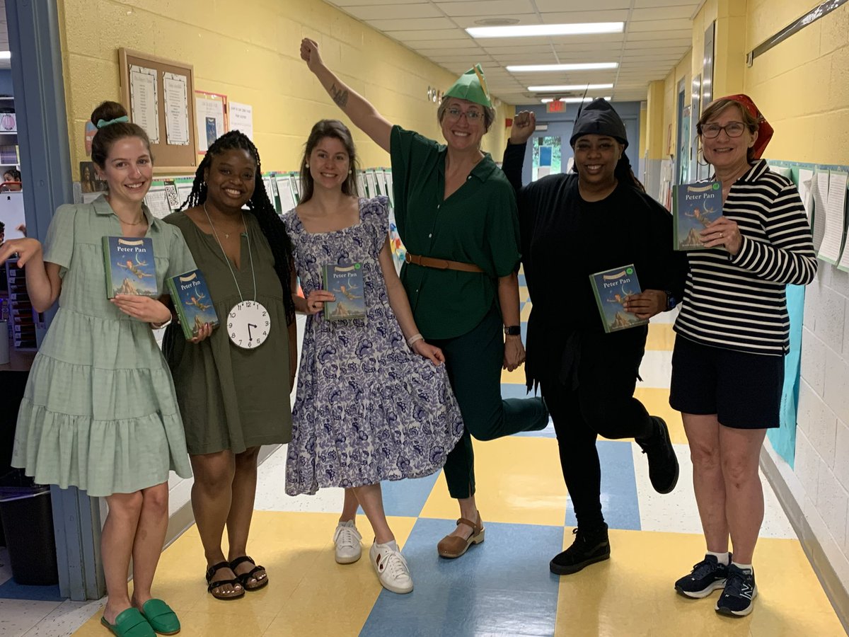Book character day!! 3rd grade tapped into their EL text Peter Pan and we must say they did a great job!
