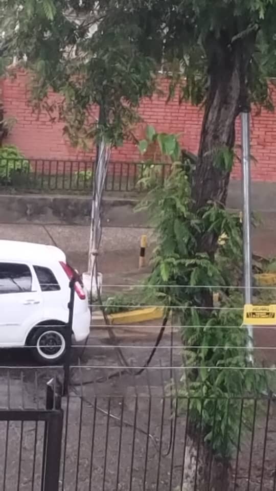 mcrt2010's tweet photo. #ServicioPublico 🆘 🆘 🆘 @CorpoelecInfo @LaCaliforniaSi  urgente  cable de alta  tensión caído. Limita acceso al edf Benos. Urb California Norte, entre edificios Paris y Uracoa https://t.co/pLvJ7Ixjo2