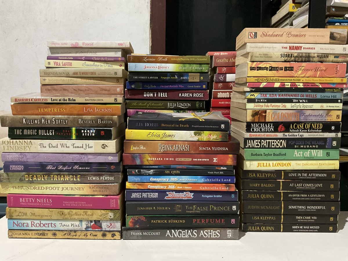 firman90's tweet photo. Yuk mumpung 6.6 yang cari Preloved novel teenlite Metropop dan Romance Terjemaahkan bisa cek https://t.co/3FqEUl1tHP banyak judul https://t.co/C6xwSX27n6