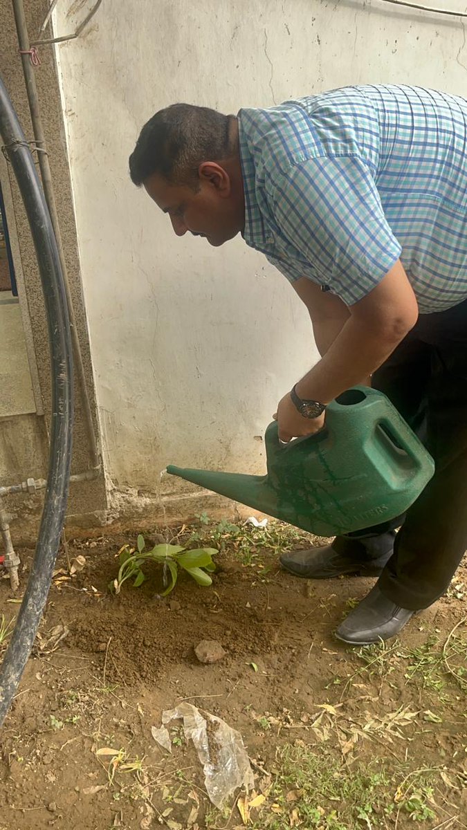 nmpb1's tweet photo. Plantation Drive and distribution of medicinal plants saplings for general awareness #prakriti #merilife #MissionLiFE #ProPlanetPeople #createlife https://t.co/mrnH6zoxJm