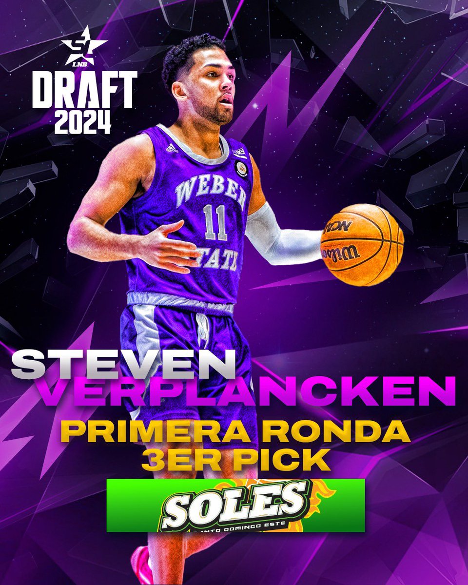 #LaSuperLiga (@lnbrd) on Twitter photo La tercera selección de este #DraftLNB2024 es Steven Verplancken Jr por parte de los <a href="/SolesSDE/">Soles del Este</a>
#LNB #LaSuperLiga La tercera selección de este #DraftLNB2024 es Steven Verplancken Jr por parte de los <a href="/SolesSDE/">Soles del Este</a>
#LNB #LaSuperLiga