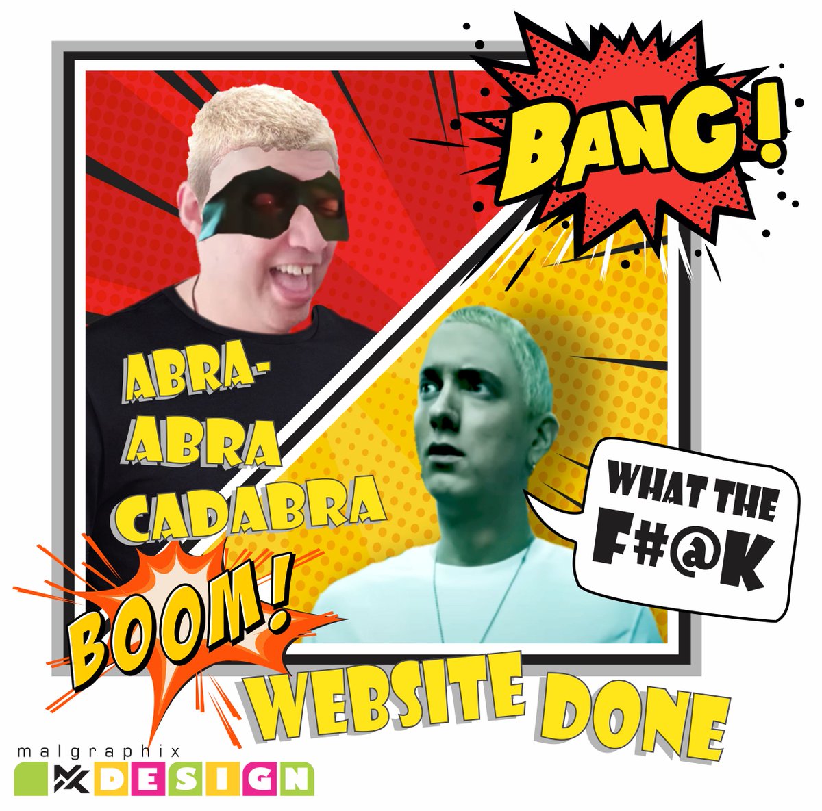 malgraphix's tweet photo. ABRA-ABRACADABRA Website Done! Let us take care of your branding, graphics and website.
#branding #websitedesign #graphicdesign #adultgraphics #logodesign #playsafe #malgraphix https://t.co/KKFR0nN5IT