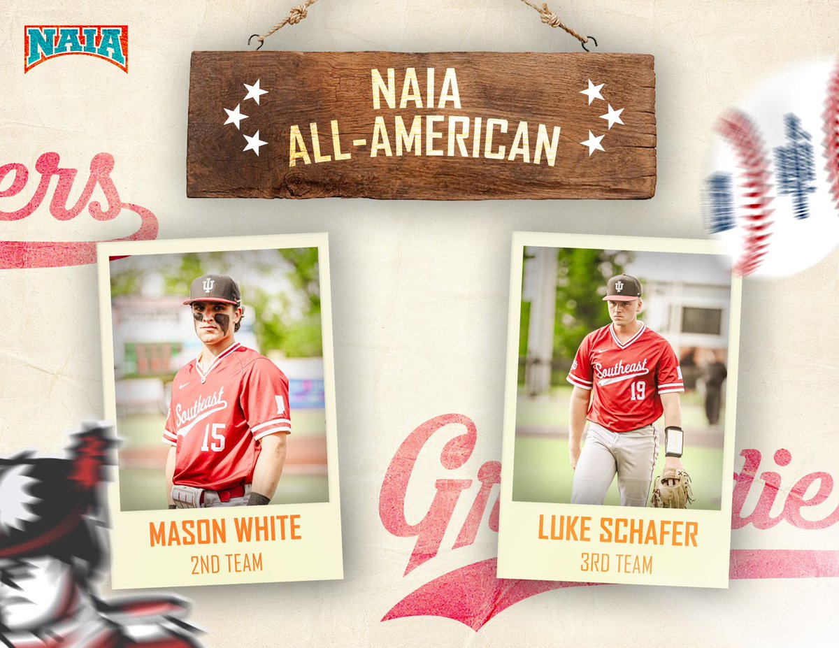 Congratulations to Mason White earning 2nd Team All American and Luke Schafer earning 3rd Team All American.