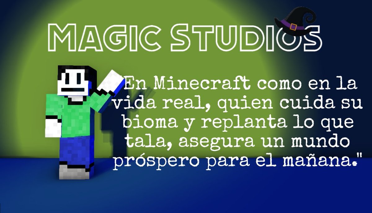 PantherStudi's tweet image. ¡Atención, ! 

En **EcosCraft**, cada acción cuenta. Sé más consciente y responsable, tanto en el juego como en la vida real. ¡Únete al cambio!

#ConcienciaAmbiental #EcoCraft #MinecraftSostenible #CuidemosNuestroPlaneta

¡Nos vemos en el servidor, #Ecohéroes! 🌱💚