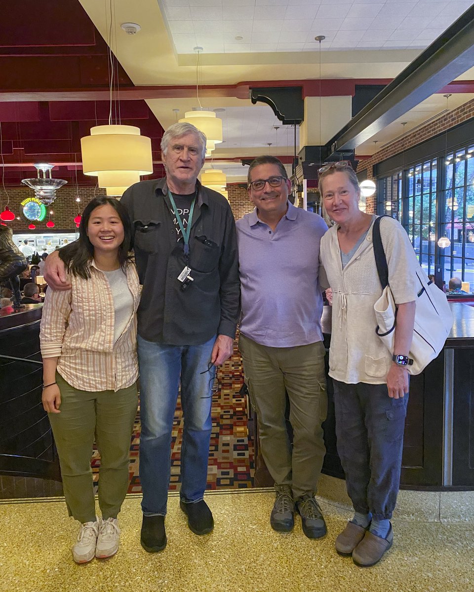 Happy reunion of U.S. ostracodologists in Reston. 
#ostracoda #micropaleontology #marinesciences