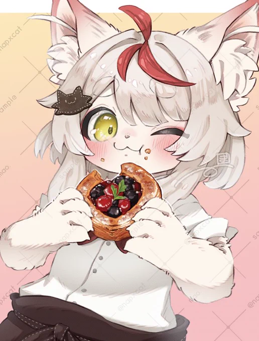 ご依頼で名刺用イラスト描かせていただきました! 