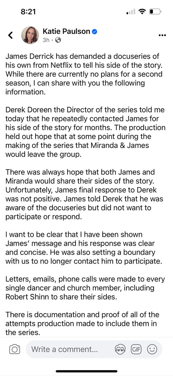 Oah20112's tweet photo. I wonder id James Derrick . Can you use the Netflix series in the lawsuit?. #7m #JamesDerrick https://t.co/EljODZbpAu