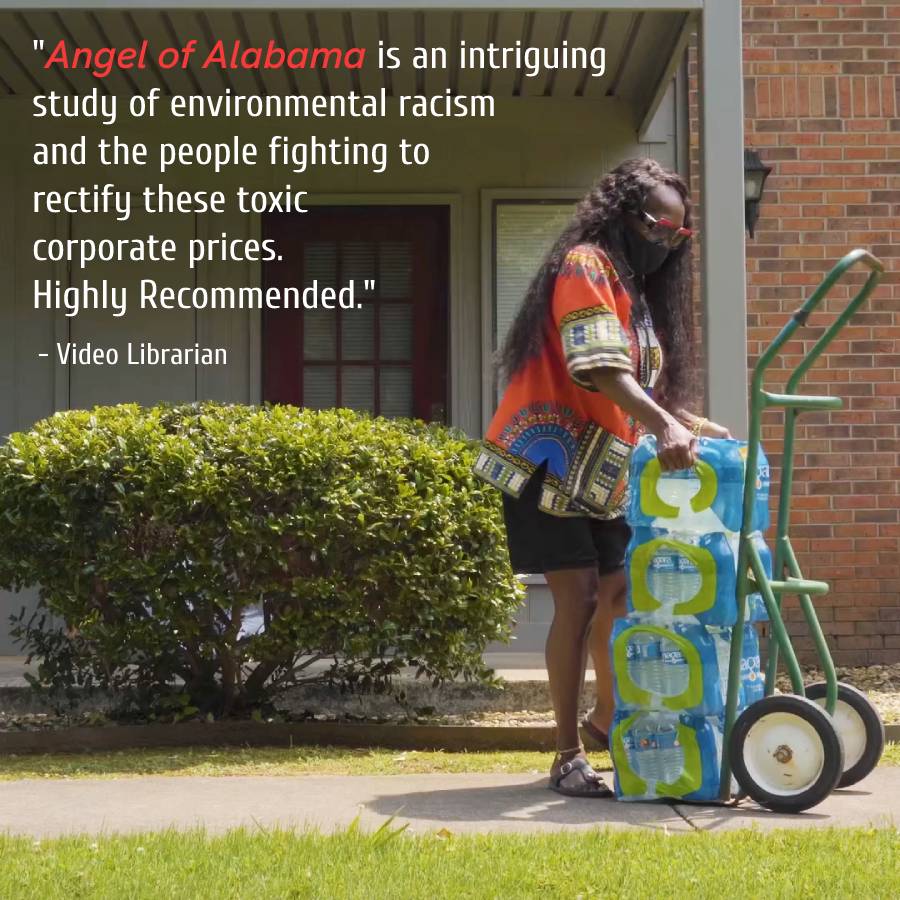 .<a href="/Video_Librarian/">Video Librarian</a> on Angel of Alabama: "An outstanding choice &amp; would fit perfectly into any public library collection... An intriguing study of environmental racism and the people fighting to rectify these toxic corporate practices. Highly Recommended."

videolibrarian.com/reviews/docume…