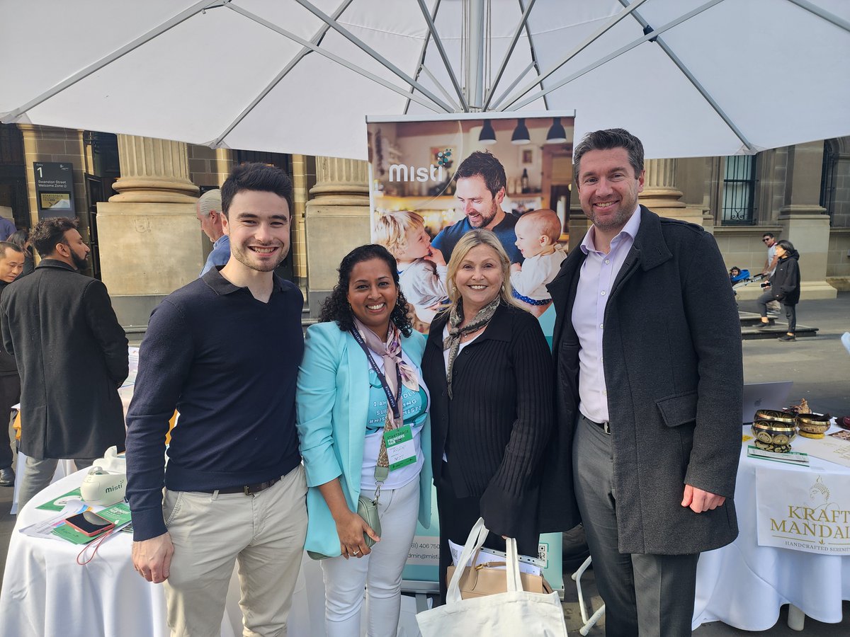 Throwback to the amazing Founders' Fair in May! 🌟 We loved showcasing MyMisti and MedMisti to investors, entrepreneurs, and innovation enthusiasts. Your support drives us forward! 🚀
Stay updated with our quarterly newsletter. Sign up here: misti.us10.list-manage.com/subscribe?u=49…
#MedMisti