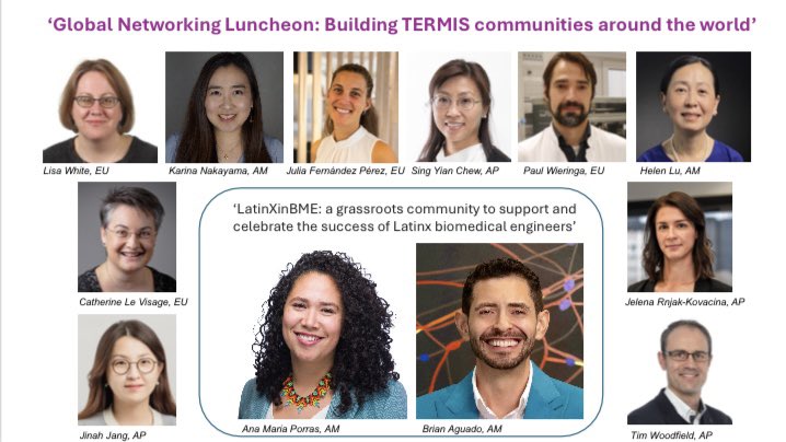 Interested in TERMIS DEI Global Networking Luncheon? Join us on Friday, June 28th from 12-1:30pm at TERMIS World Congress. Attendees can purchase lunch tickets during registration or by emailing amconf@termis.org. <a href="/TERMISAM/">TERMIS-AM</a> <a href="/EuTermis/">TERMIS-EU</a> <a href="/SyisEu/">TERMIS SYIS EU</a> <a href="/TERMIS_AP_SYIS/">TERMIS-AP SYIS</a>