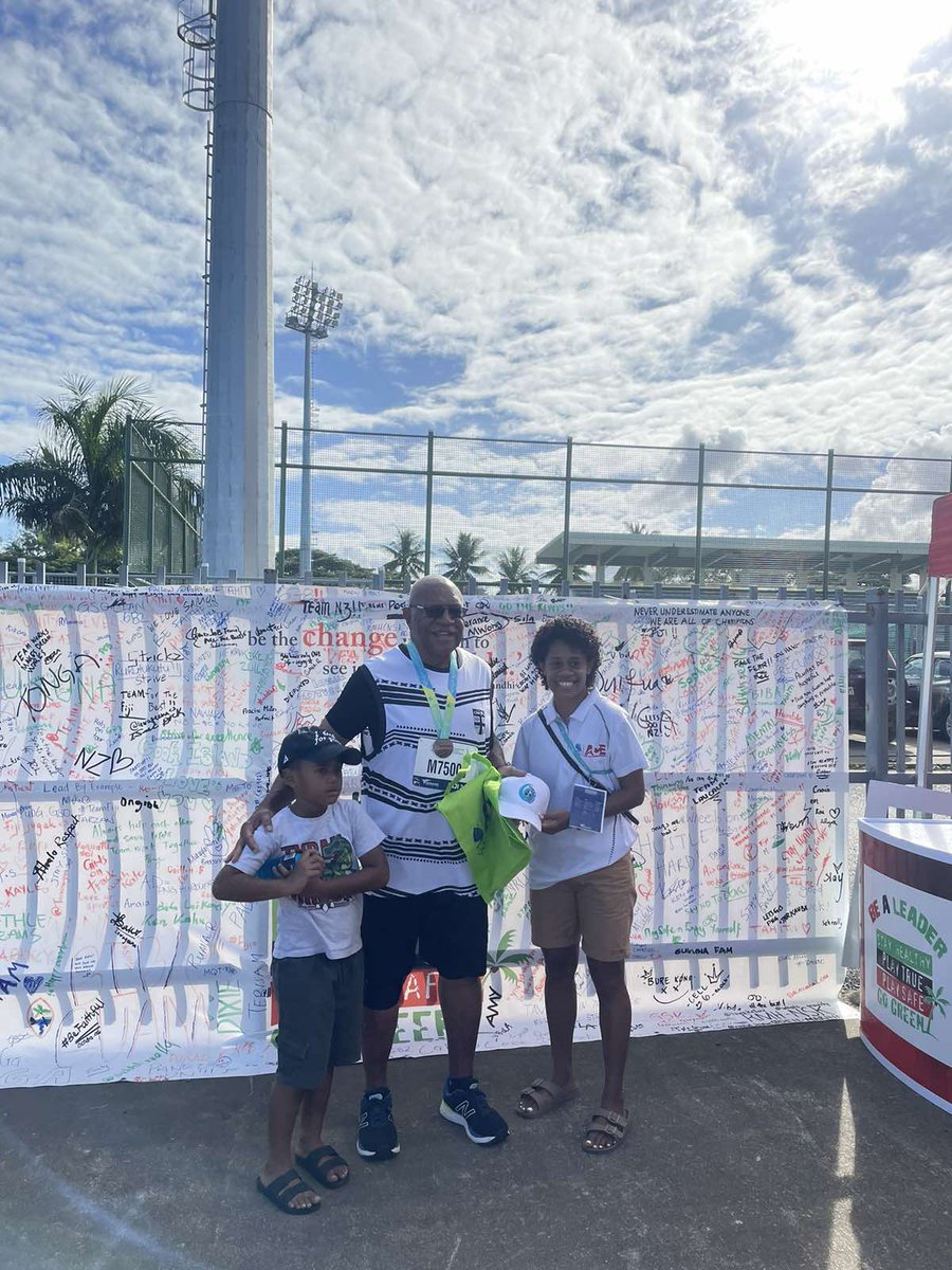 Thank you to Fiji Prime Minister Sitiveni Rabuka for taking the time to visit the Voices of the Athletes Booth during the 2024 Oceania Athletics Championship.