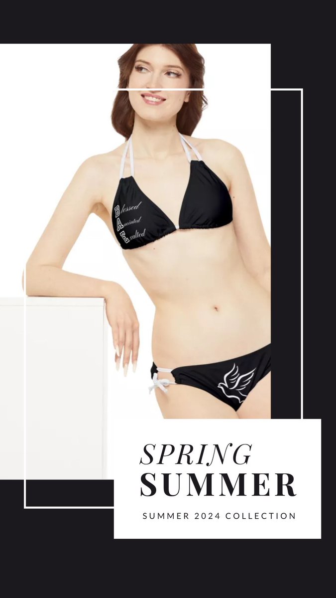 SoulfulSipping's tweet photo. Head to the Beach this Summer in this New Black and White Bikini!  Now Available in TikTok Shop!

#Summer2024 #SummerBreak #swimwear #bikini #bikinibod #beachwear #tiktokshop #TikTokShopRunway #iboughtitontiktok

https://t.co/3UQu8zgD7Q https://t.co/epND4W8aD2