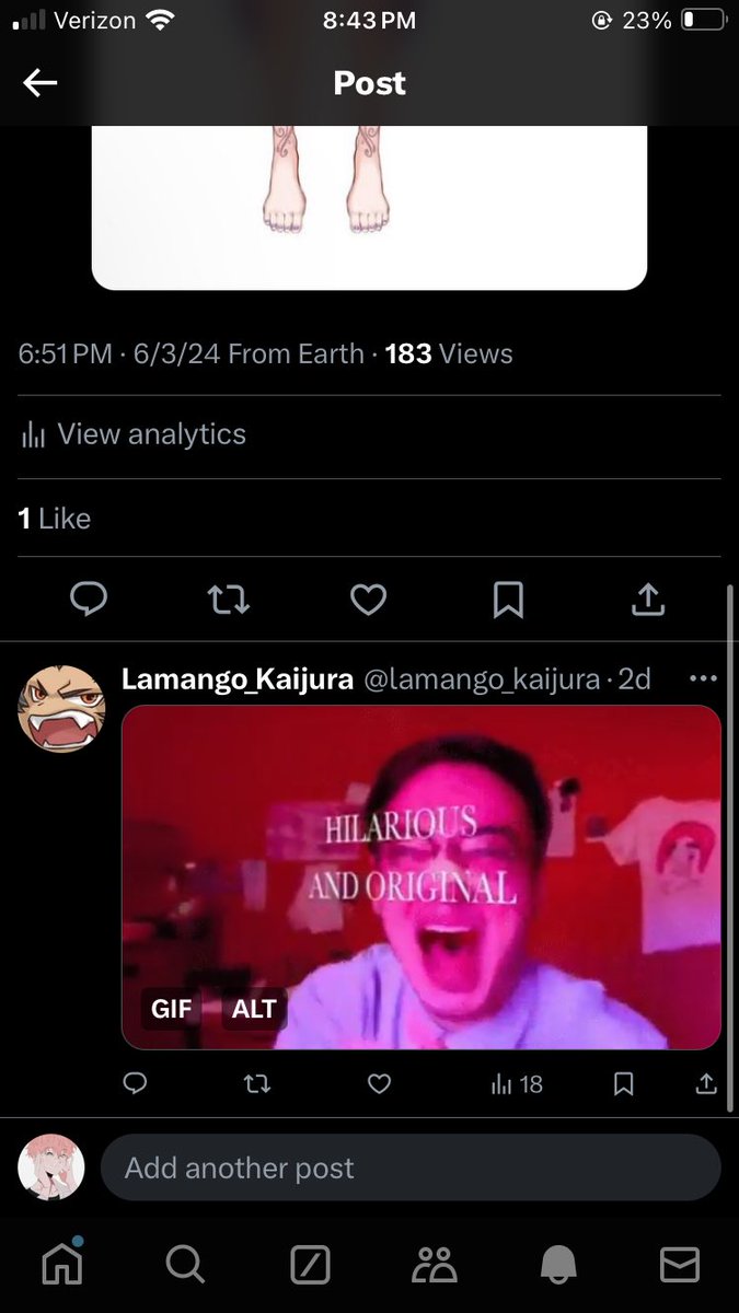 sleepisforyou's tweet photo. @lamango_kaijura Kid. You came at me first don’t even you dumb ass cunt. You got pissy over my joke. So stfu moron. https://t.co/wCK4XyzCBW
