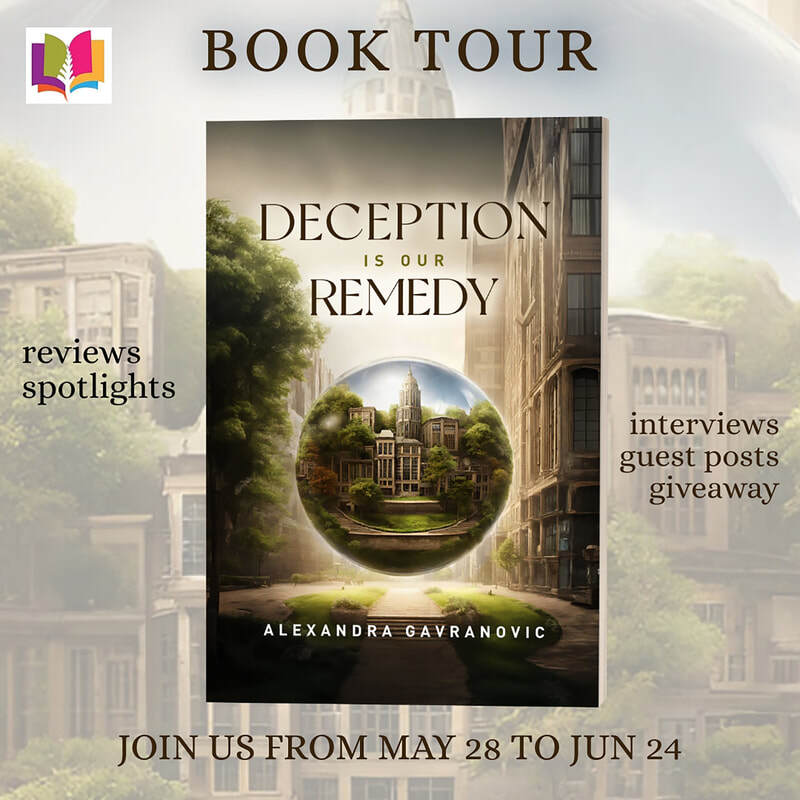 What if everything you thought you knew about the world - and yourself - was a lie? What would you do?

Deception is Our Remedy is a fast-paced, #dystopian adventure that will leave you guessing at every turn.

#yadystopia #giveaway

@ireadbooktours
tinyurl.com/bdwaes2y
