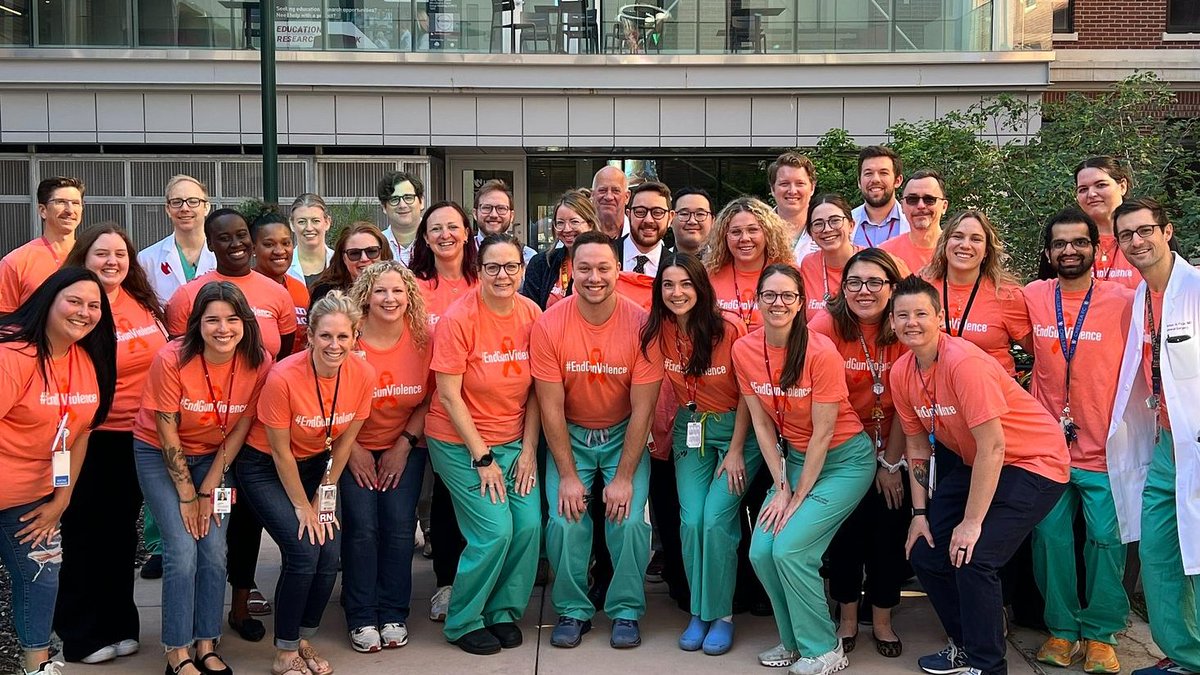 UNMC Acute Care Surgery / Level 1 Trauma Center (@unmc_acs) on Twitter photo In Omaha, there are about 100 nonfatal shooting victims annually; 80% to 90% of them are treated here <a href="/NebraskaMed/">Nebraska Medicine</a> for their injuries. We are wearing orange in recognition of Gun Violence Awareness Day this Friday #EndGunViolence <a href="/unmc/">University of Nebraska Medical Center</a> <a href="/UNMCSurgery/">University of Nebraska General Surgery Residency</a> <a href="/traumadoctors/">AAST</a> <a href="/traumadoctorsam/">AAST Associate Members</a> In Omaha, there are about 100 nonfatal shooting victims annually; 80% to 90% of them are treated here <a href="/NebraskaMed/">Nebraska Medicine</a> for their injuries. We are wearing orange in recognition of Gun Violence Awareness Day this Friday #EndGunViolence <a href="/unmc/">University of Nebraska Medical Center</a> <a href="/UNMCSurgery/">University of Nebraska General Surgery Residency</a> <a href="/traumadoctors/">AAST</a> <a href="/traumadoctorsam/">AAST Associate Members</a>