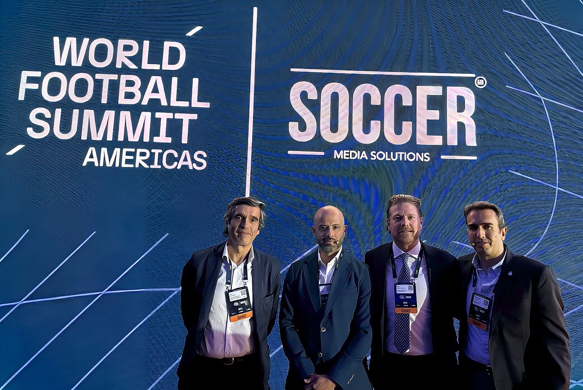 luisTSW's tweet photo. Hoy estuve en @WFSummit  Americas acompañado de  @raulrespaldiza  @fransuinaga y @dantelizalde en donde compartimos nuestra visión acerca del presente y el futuro del fútbol mexicano, en el panel presentado por @SENNFERRERO ¡Gracias por la invitación y nos vemos mañana! https://t.co/rpQWt5ZJH0