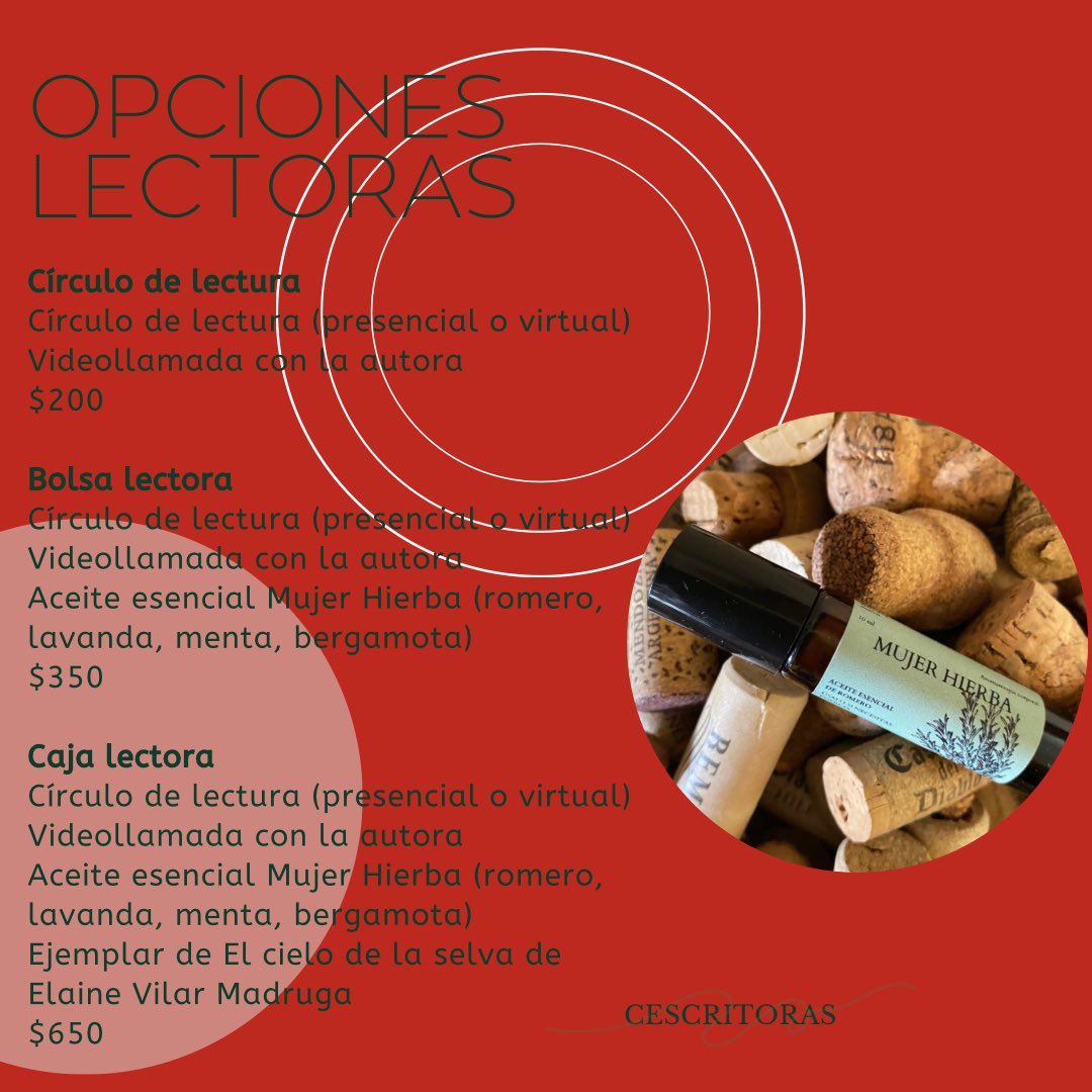 Cescritoras's tweet photo. ¡Ya casi empezamos!
Hay 10% de descuento si te apuntas antes del 8 de junio. 🙌🏽 https://t.co/6WvxNjECeN