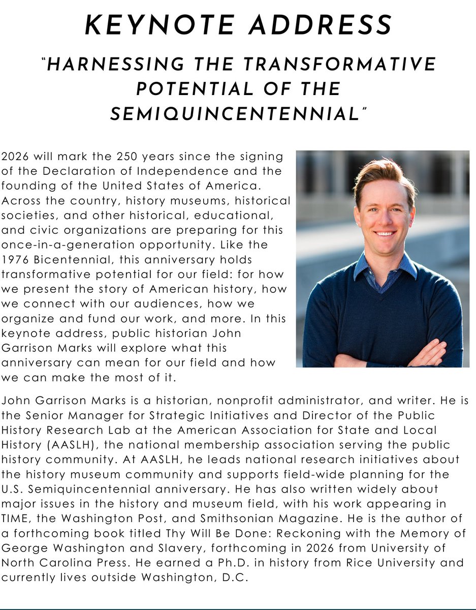 MuseumsofWV's tweet image. Join us in the Storer Ballroom at 6:00PM for the conference banquet, awards presentation, keynote address, and raffle/auction! #WVAM2024 @AASLH