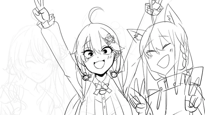 朝起きちゃったんで描いてた
終わりが見えぬ 