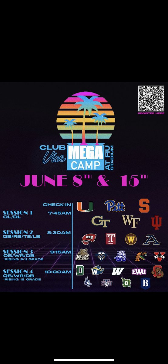 I will be attending the FIU mega camp on June 8th. @CoachWard21 @CoachAllshouse @larryblustein