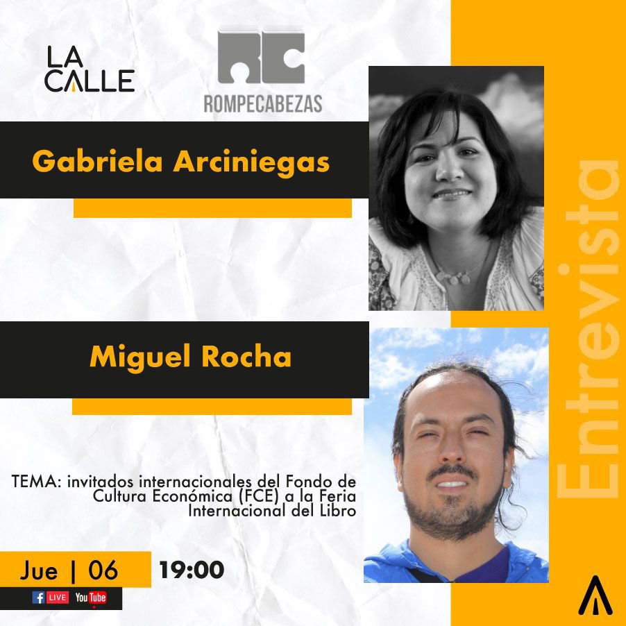 rompecabezas24's tweet photo. Mañana escritores internacionales invitados por el @FceEcuador a la Feria del libro. No se lo pierdan. La poesía hace el milagro. A las 19:00 por la señal de @radiolacalle https://t.co/hzEF4EU3uh