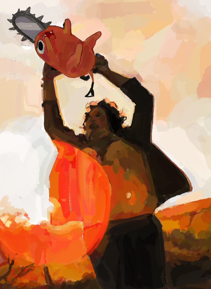 Bubba would’ve been unstoppable💀 #texaschainsawmassacre #pochita