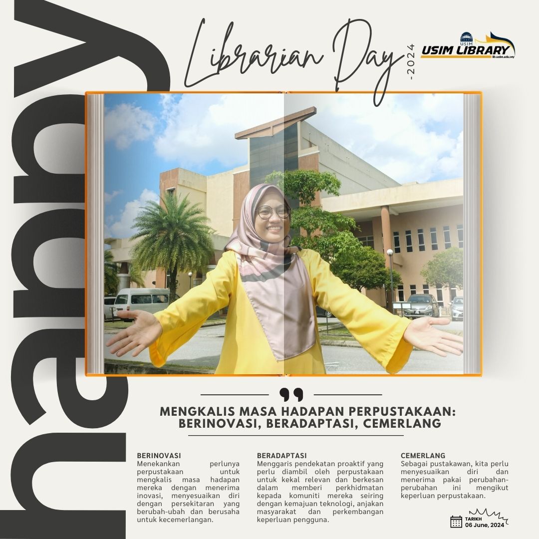 𝐇𝐚𝐩𝐩𝐲 𝐋𝐢𝐛𝐫𝐚𝐫𝐢𝐚𝐧 𝐃𝐚𝐲 𝟐𝟎𝟐𝟒

Mengkalis Masa Hadapan Perpustakaan: Berinovasi, Beradaptasi, Cemerlang