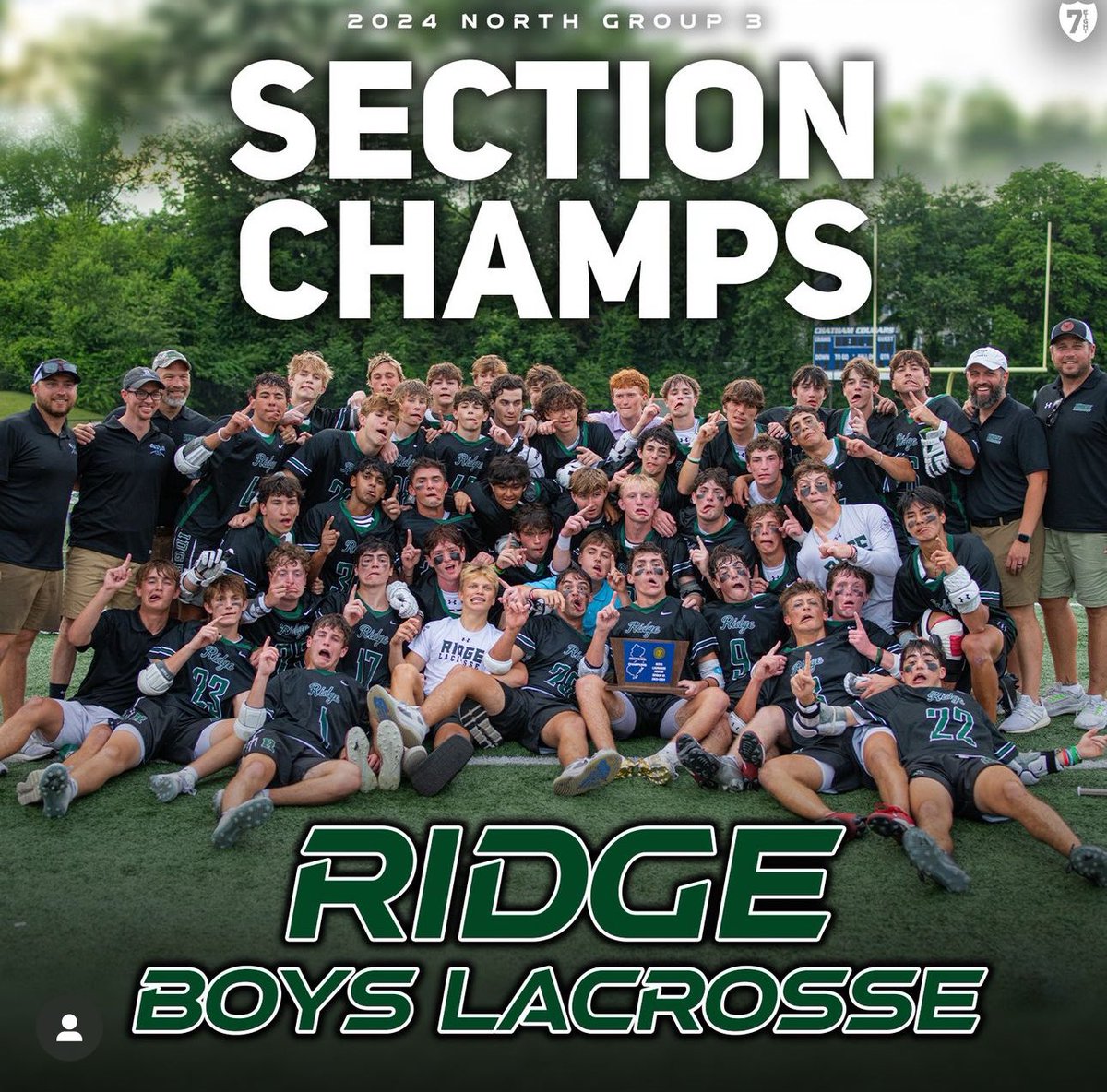 Sectional Champions for the first time since 2013!!! Dominant performance from start to finish!!! 10-3 over a very talented Chatham team!!! #SATEGAT