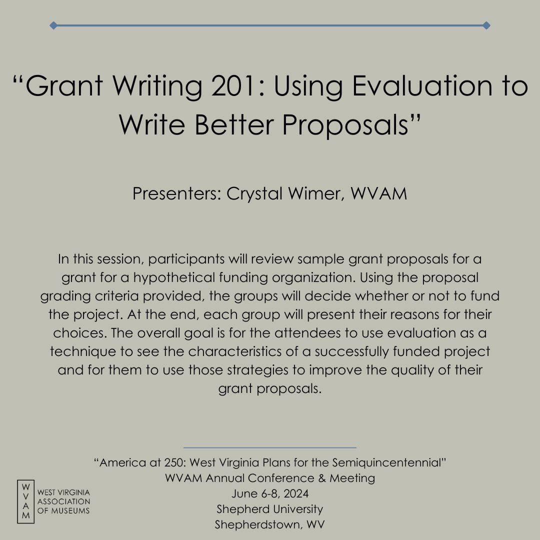 MuseumsofWV's tweet image. Afternoon Session 1: 2:00PM - 3:30PM #WVAM2024