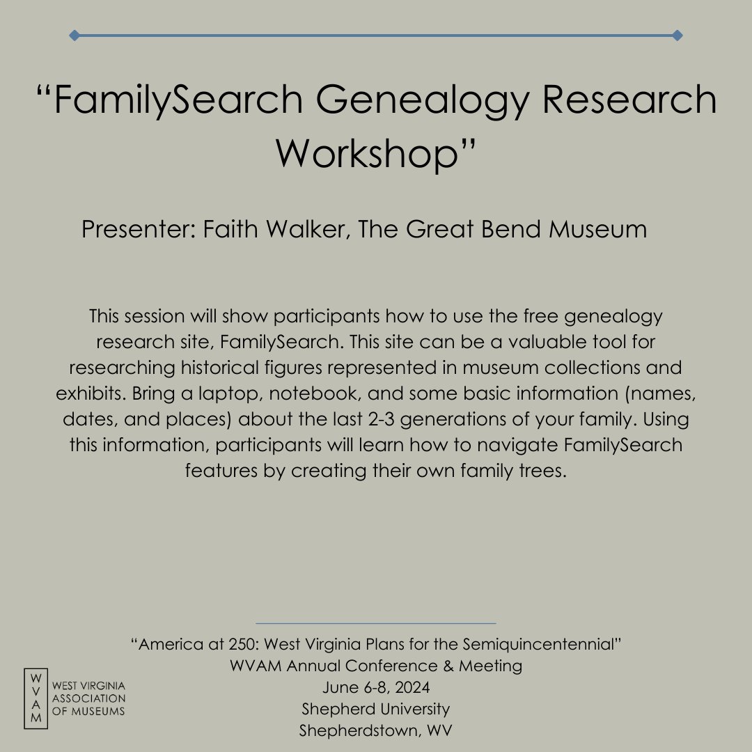 MuseumsofWV's tweet image. Afternoon Session 1: 2:00PM - 3:30PM #WVAM2024