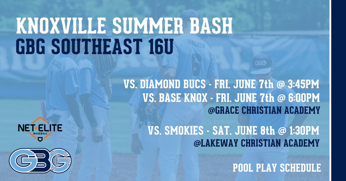 The 16s are back in action this weekend! <a href="/PrepBaseballTN/">Prep Baseball Tennessee</a> <a href="/netelitebasebal/">NET Elite Baseball</a> <a href="/GBGbaseballUSA/">GBG Baseball USA</a>