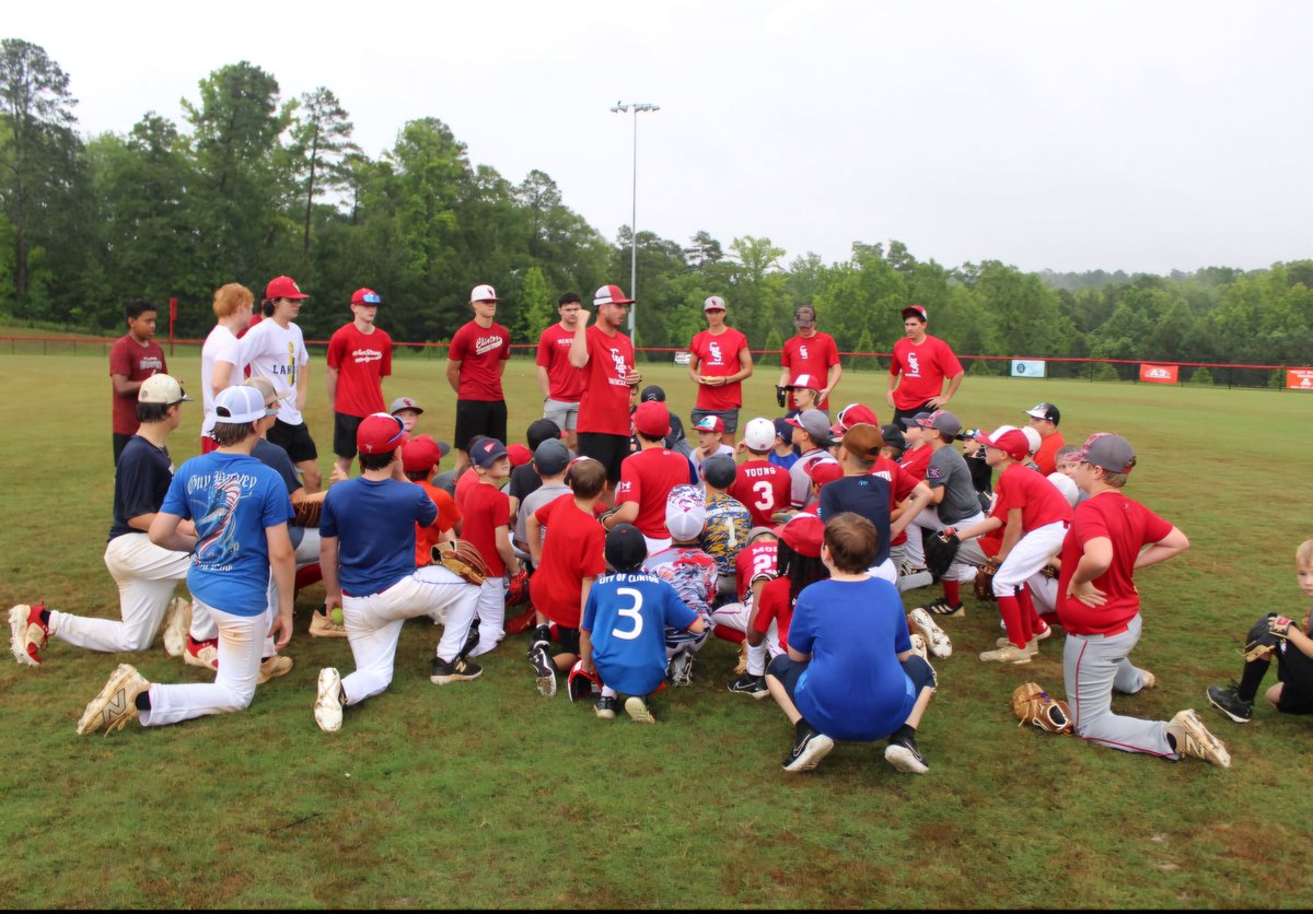 A big thanks to Coach  <a href="/peytonspangler/">Peyton Spangler</a> and his camp staff
 for a great week of baseball camp!
Clinton YMCA 
#GBR
#itallstartsattheY 
#Forksup