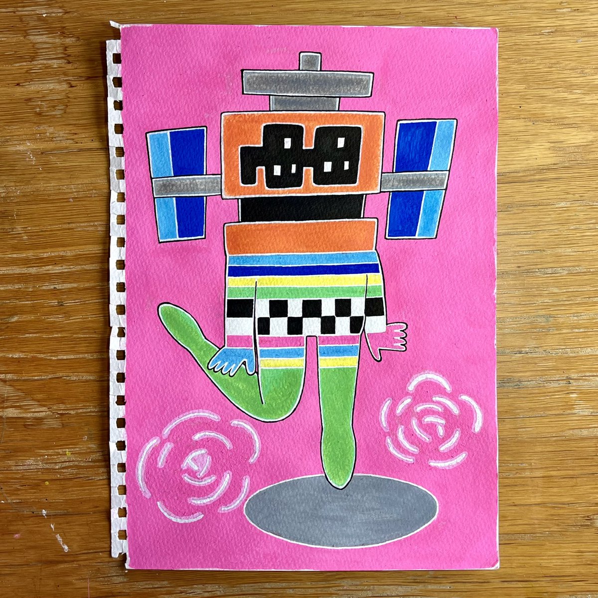 Marcot_no1's tweet photo. Thanks for your voting @0xPaella 
This is fan art for Noun 981

Wow so cute🛰️😍⌐◨-◨ https://t.co/RRdpJUt6s3