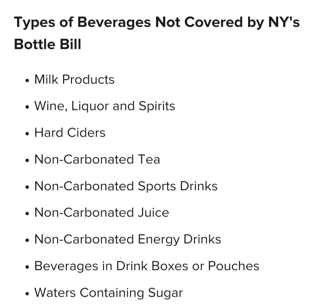 MisterG_SHA256's tweet image. The modernized bottle bill supports redemption centers and canners that are responsible for taking out over 78% of the plastic waste beverage containers and sending them back to the distributors...the new bill looks to expand the types of beverages considered non deposit. ♻️