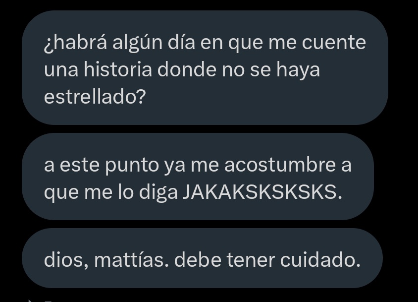 Choqué el carro y Aurora: