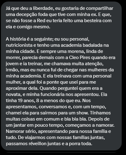 Kwieser00's tweet image. REALTO: esse provavelmente é a maior história/relato em extensão e lição que já recebi tanto por aqui quanto pelo Facebook.  

De um homem, que foi investir numa bela mulher na baixa para colher na alta, mas as coisas não saíram tão bem como ele imaginou.

...