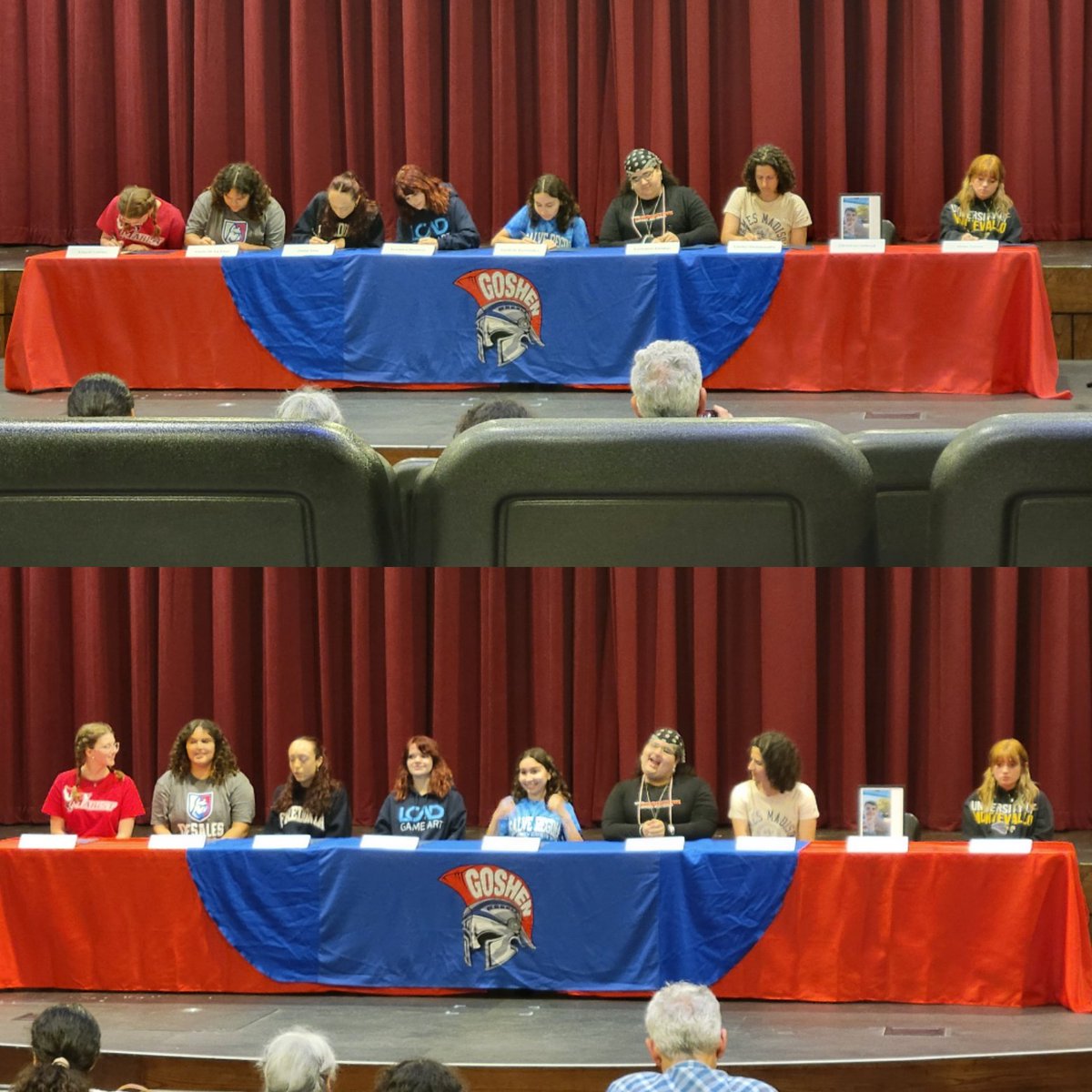 GHS Unified Arts signing day! Best wishes to all of our incredible students! #gladiatorpride