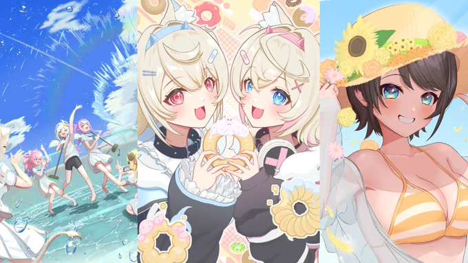 イラストレーターのハレテルヤと申します! 添付したイラストはいずれも2日程度で描いています躍動感と空気感の伝わる絵を目指して技量向上中です! ご縁がございましたら、何卒よろしくお願いいたします!