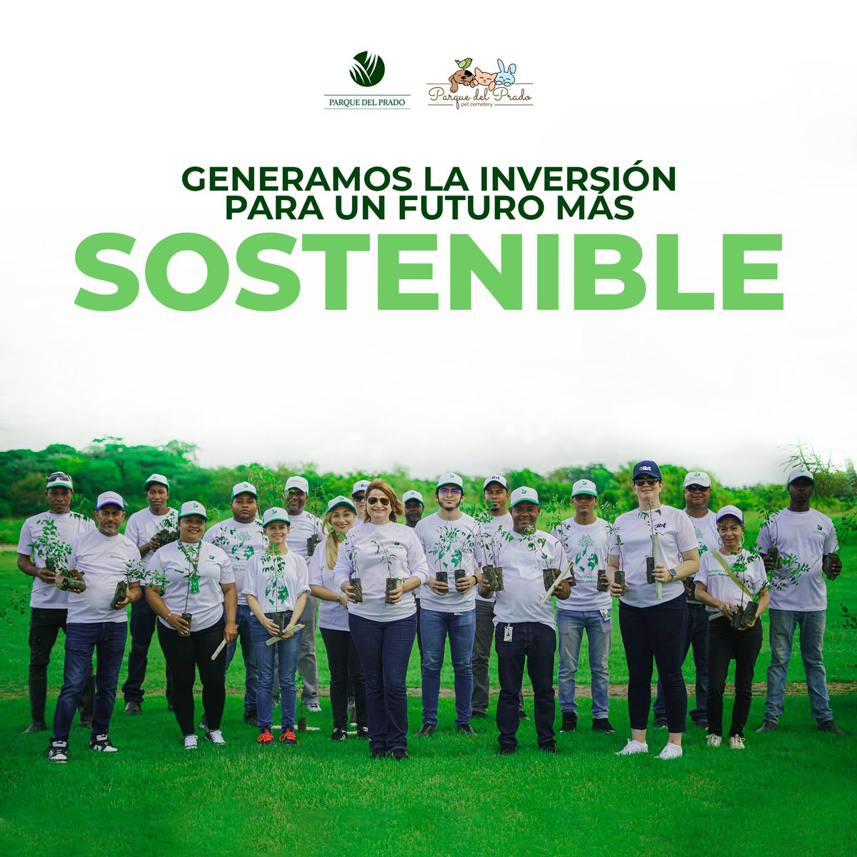 ParqueDelPrado's tweet photo. Fomentamos la conciencia ambiental tanto dentro de nuestra empresa como en las comunidades en las que operamos. ♻️

Contribuimos positivamente al entorno con jornadas de reforestación, promoviendo una cultura de sostenibilidad.

#DíaMundialdelMedioAmbiente https://t.co/WBoFpnsJJZ