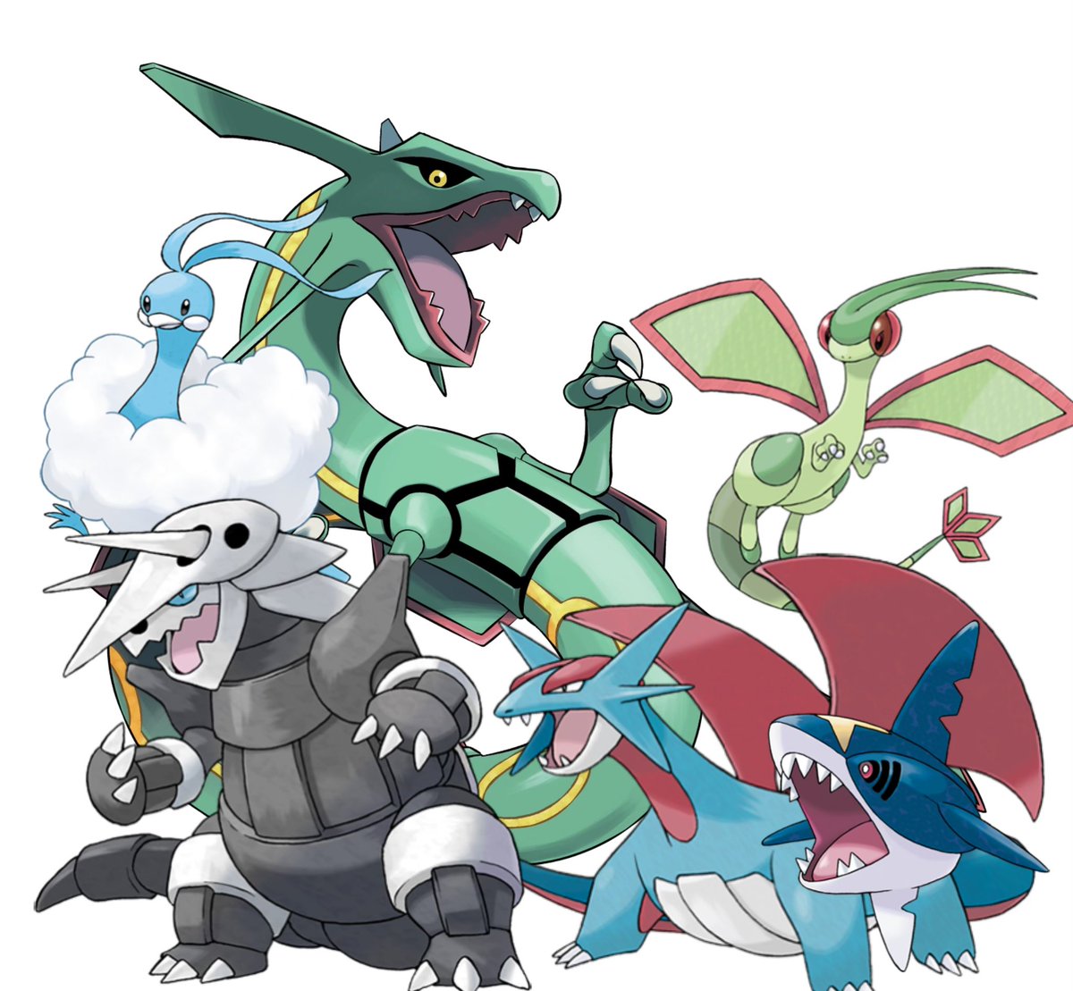 Beat <a href="/Pokemon/">Pokémon</a> emerald today. This was a game that never got completed as a kid. Behold the team that beat the elite 4! 😎
#itsnevertoolate #itsstillfun