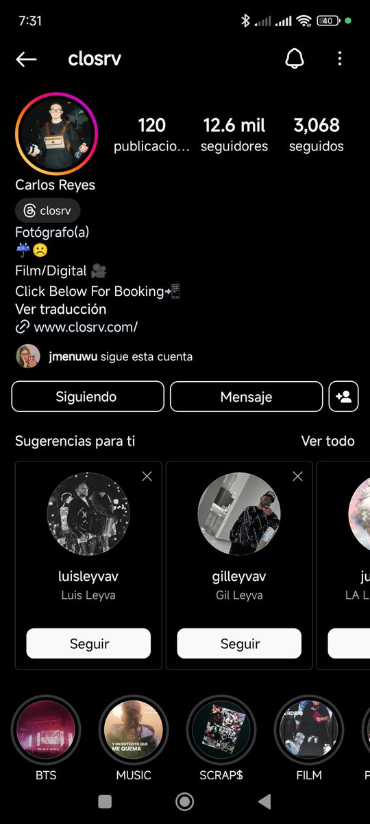 GCampa23's tweet photo. @babyjassuwu Mi usuario en Instagram es gustavo_campa_r https://t.co/EEJ4na2bTW