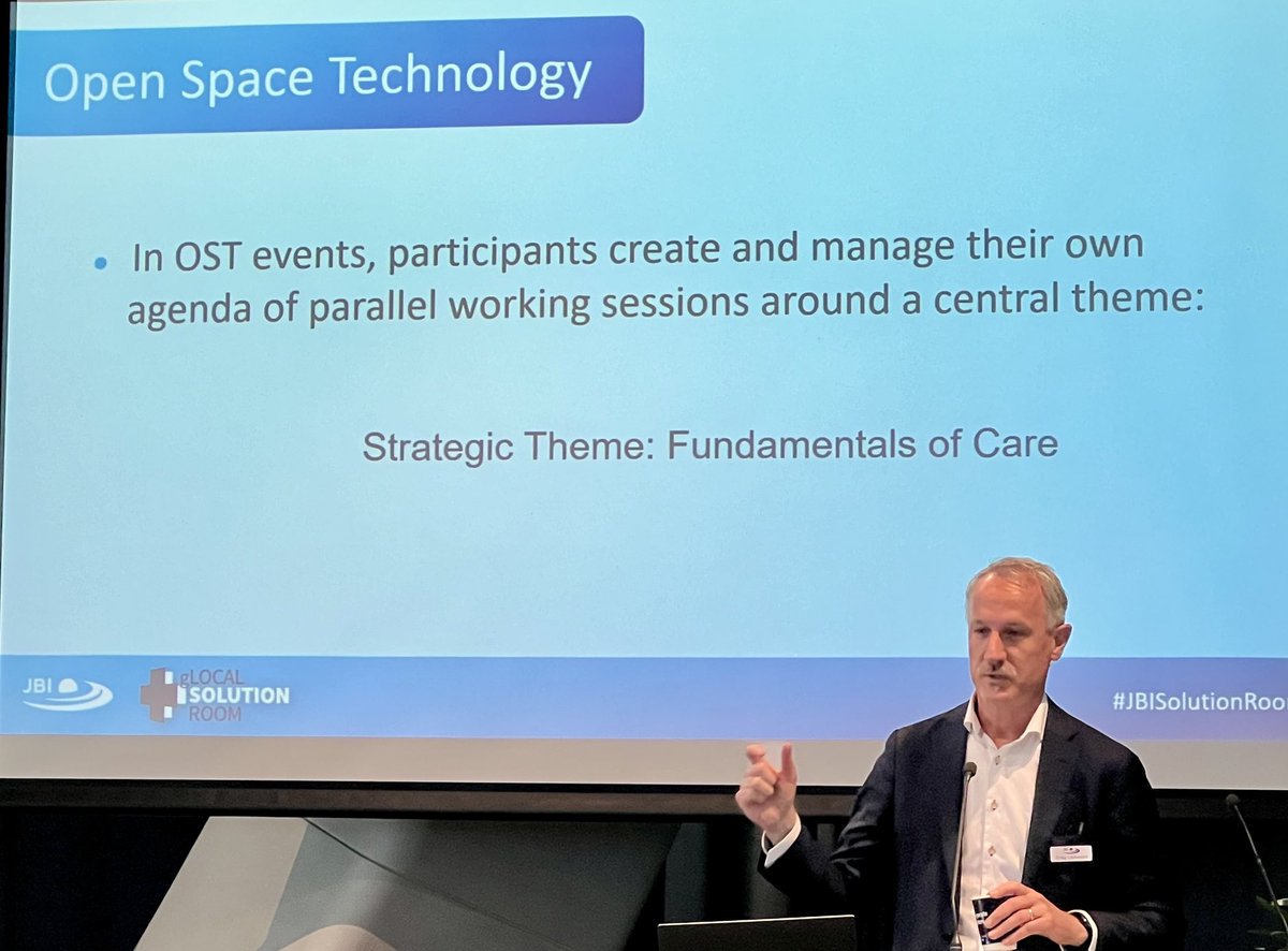JBIEBHC's tweet photo. ⁦@CraigSL01⁩ introduces the next session of the #JBISolutionRoom, OST. “All voices are heard as we workshop strategies that all of us can action to embed the fundamentals of care in our organisations” https://t.co/8DwLd0rTF1
