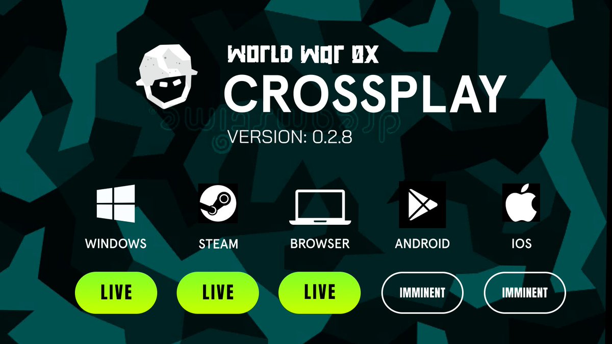 worldwar0x's tweet photo. Crossplay is live on browser, PC and Steam ⚔️

NFTs are working in-game and you can now earn on browser with your Soldier NFTs 💰

Mobile up next 📱

#FPS #NFT #P2E #NFTs https://t.co/VtWWIkD9p3
