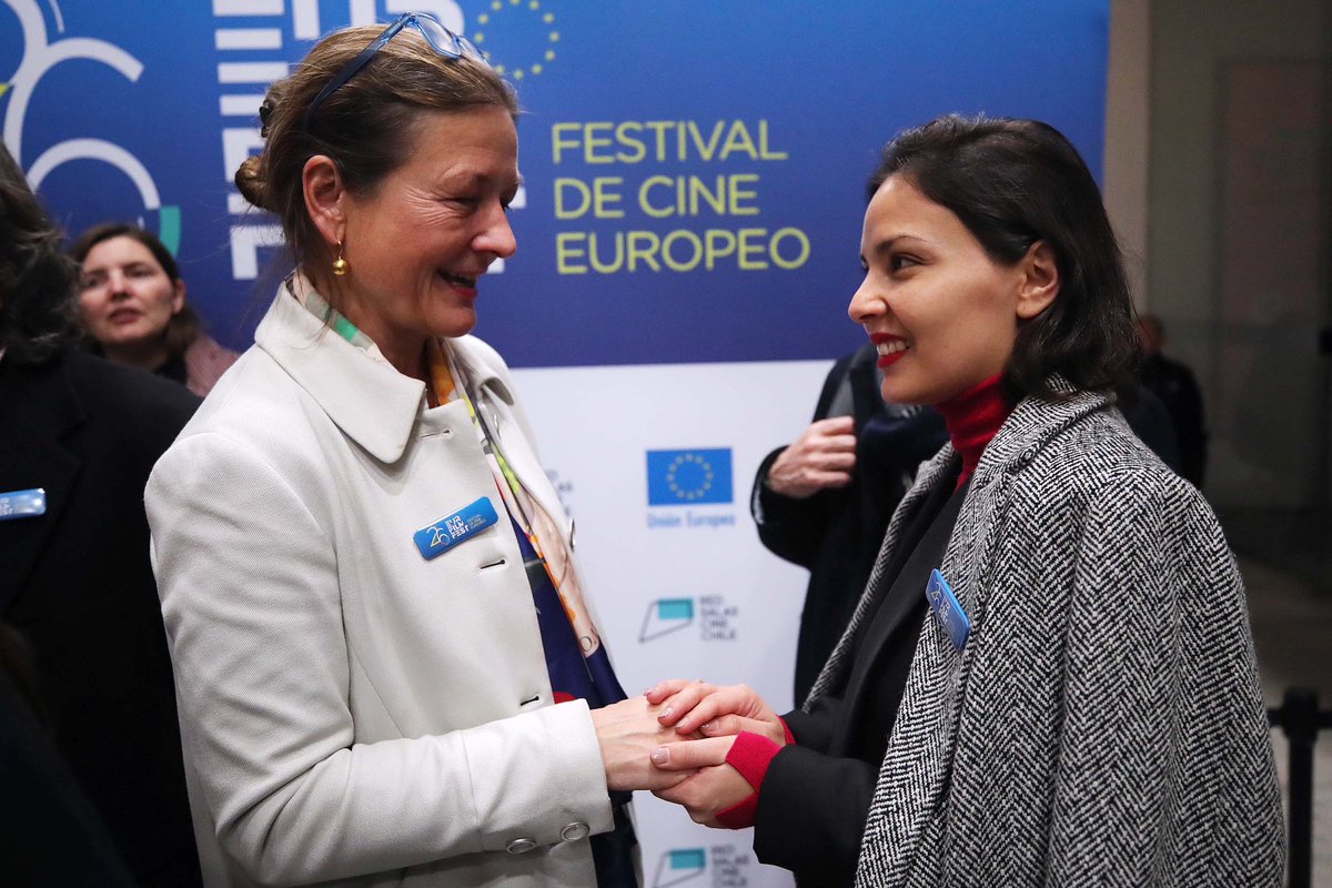 culturas_cl's tweet photo. Hoy dimos inicio a la 26° versión del @festcineeuropeo, que llevará desde hoy más de 30 películas a 23 salas en 11 regiones del país. Este certamen ha sido clave un pilar en la descentralización y formación de públicos culturales

Conoce la programación en https://t.co/gKv9TwHQPI https://t.co/ek0pGLuojS