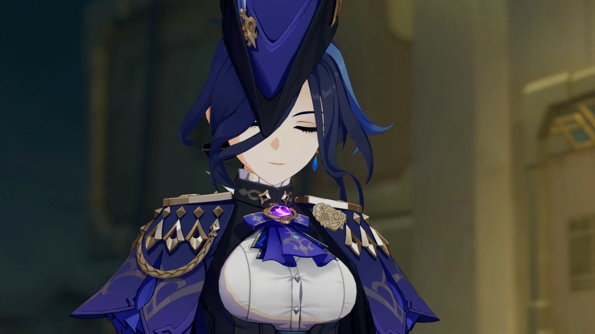 yamai_gi's tweet photo. clorinde's stunned face was so cute here actually
https://t.co/GMXtMbAxOI