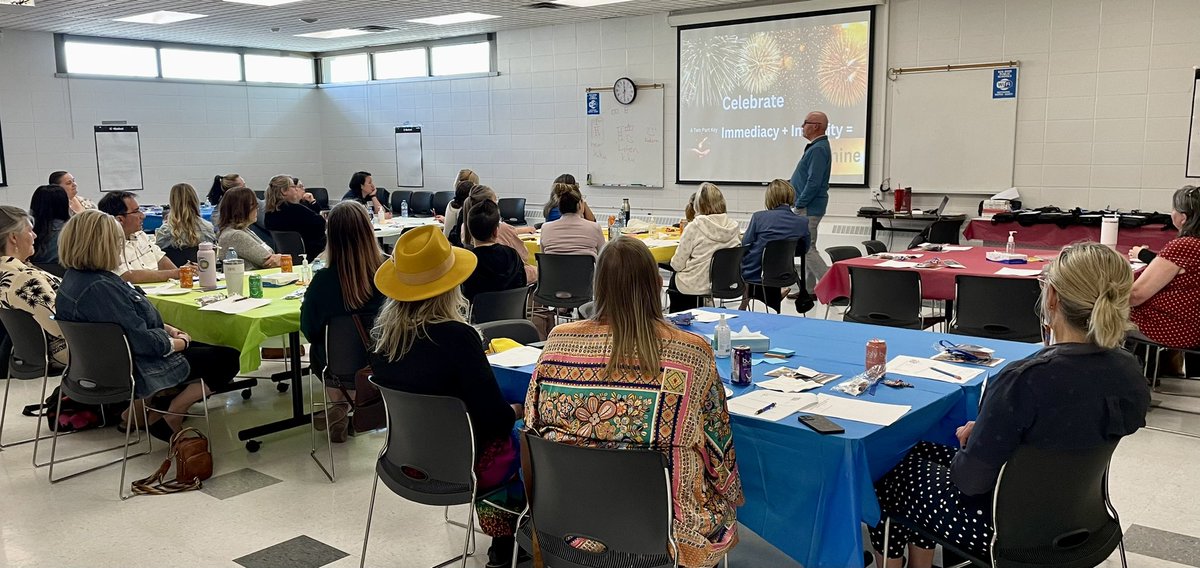 Thank you to <a href="/rgilson1258/">Rick Gilson EdD 🇨🇦</a> for your inspirational keynote address at our 2nd Annual <a href="/rdpschools/">rdpschools</a> Aspiring Leaders Symposium this evening!